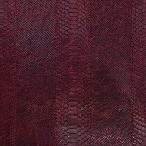 Hektor-Burgundy-Snake Embossed-Cow Leather-Avetco