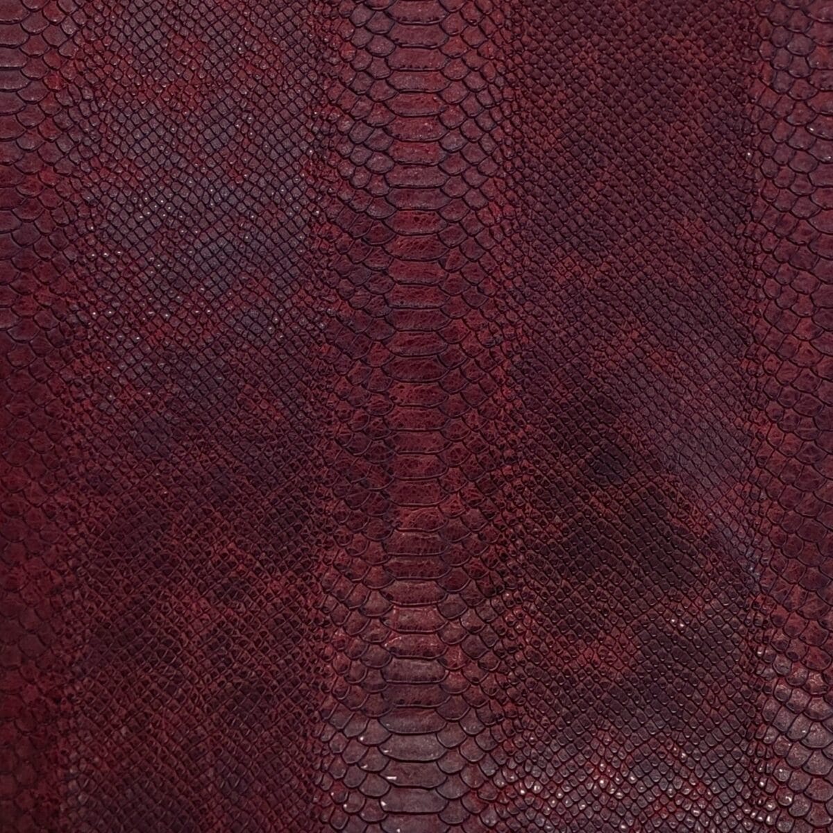 Hektor-Burgundy-Snake Embossed-Cow Leather-Avetco