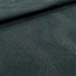 Viking Milkyway Snake Embossed Cow Leather in Deep Teal – Avetco