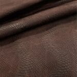 Viking Milkyway Snake Embossed Cow Leather in Rustic Brown – Avetco