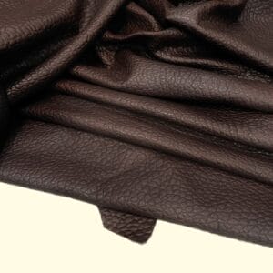 Tango Pebble Embossed Cow Leather 3.5 oz Chestnut