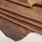KP-204COG | Avetco Leather Hides and Eva Foam Reina Pebble Embossed Cow Leather 3 oz Cognac Pebble Texture