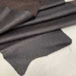 Reina Pebble Embossed Cow Leather 3 oz Brown Pebbled Grain