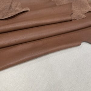 Milano Step Perforated Cow Leather 3 oz Toffee