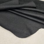 Havana Basket Embossed Cow Leather 3 oz Black Basket Weave