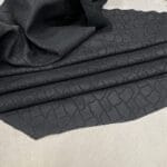 Touch Sniper Snake Embossed Cow Leather 3.5 oz Black