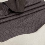 KP-231JAV | Avetco Leather Hides and Eva Foam Touch Sniper Snake Embossed Cow Leather 3.5 oz Java Brown