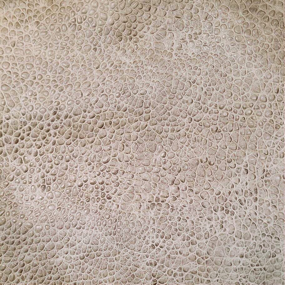 KP-Matt Peak-Oatmeal-Embossed Cow Leather-Avetco