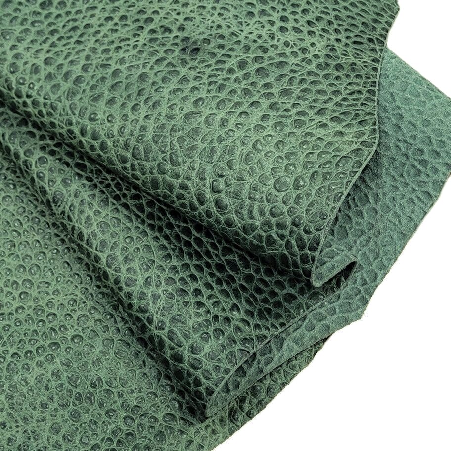 Matt Peak - Elephant Print Embossed Cow Leather | Avetco