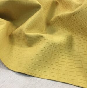 Klips Croco Belly Embossed Collection - Cow Nubuck Leather 3 oz in Yellow Oil – Avetco