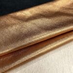 SL-110COP Lambskin Leather | Avetco Leather Hides and Eva Foam metallic lambskin leather 2 oz – copper foil lambhide
