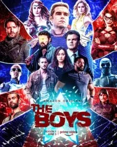 Avetco Hollywood leather supplier for Amazon Prime’s The Boys costumes and superhero suits.