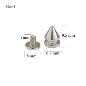 Cone Spikes 9.5mm