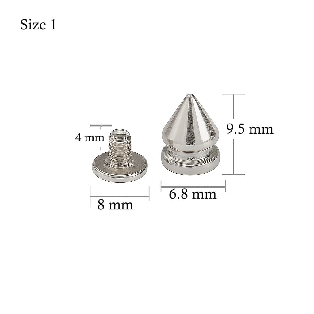 Cone Spikes 9.5mm