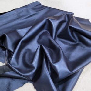 Pearlized Metallic Lambskin Leather 2 oz Blue Sapphire