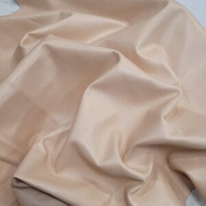 Pearlized Metallic Lambskin Leather 2 oz Natural