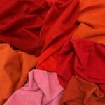 Premium Garment Pig Suede-Oranges Pinks and Reds | Avetco Leather Hides and Eva Foam Premium Garment Pig Suede Leather 2 oz - Oranges, Pinks, & Reds