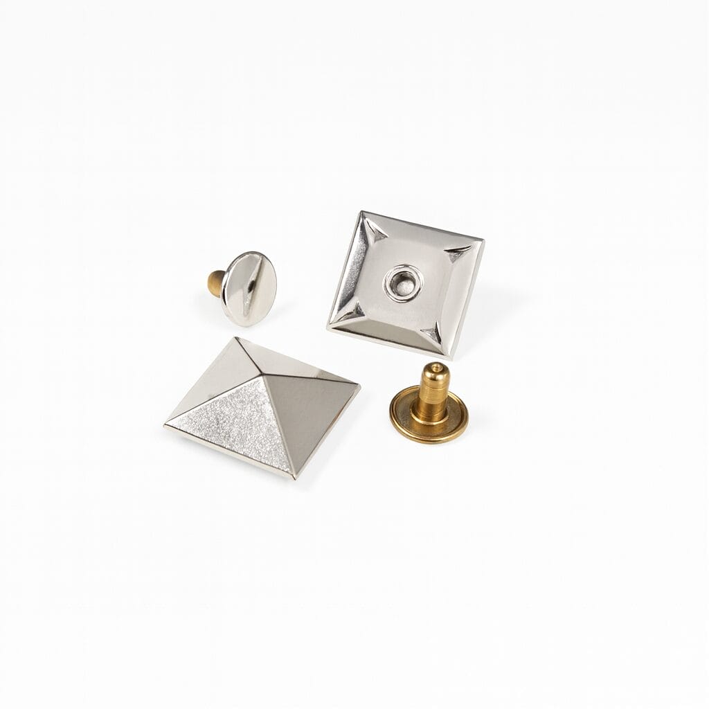 R630-Pyramid Rivet-20mm Nickel-Avetco