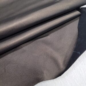 Pearlized Metallic Lambskin Leather 2 oz Dark Olive