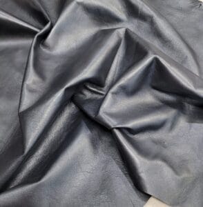 Pearlized Metallic Lambskin Leather 2 oz Pewter