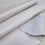 SL102WHT white | Avetco Leather Hides and Eva Foam Pearlized Metallic Lambskin Leather 2 oz White