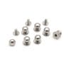 Screw Post- Round Head Nickel- 7 x 9mm Round Head Chicago Screw Post 7x9mm Nickel Finish