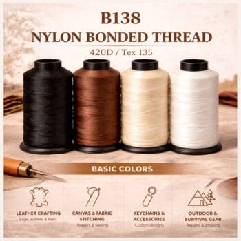 B138 Nylon Bonded Thread (T135)